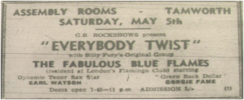 05/05/62 - Everybody Twist - The Blue Flames, Assembly Rooms