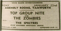 The Zombies, The Spectres, The Nemo 4