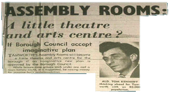 Tamworth Herald – 29/03/68 - Assembly Rooms?: Arts Centre and Little Theatre for Tamworth