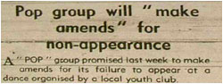 Tamworth Herald – 08/03/68 - Pop Group will Make Amends for Non-appearance