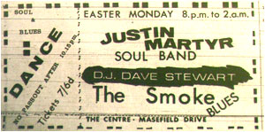 31/03/69 - Easter Monday, Justin Martyns Soul Band, The Smoke Blues