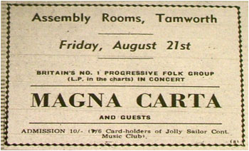 21/08/70 - Magna Carta, Assembly Rooms