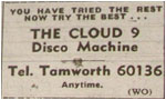 Tamworth Herald – 06/05/77 - Cloud Nine Disco Advert