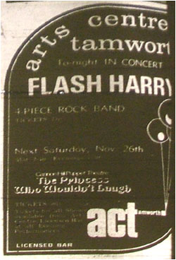 18/11/77 - Flash Harry - Tamworth Arts Centre