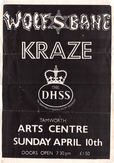 First Gig - April 10th 1988